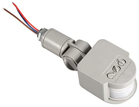 LED Luce Sensore di Interruttore, Esterna 90~250V 180 gradi Umano Infrarosso PIR sensore di movimento Wall Light Interruttore Per LED Luce