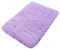 TAPISO Sunrise Teppich Badematte Badvorleger Badteppich Badezimmer Shaggy Hochflor Langflor rutschfest Violett Lila Soft Microfibra 60 x 100 cm