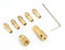 7pcs 0. 5 3mm Broca Eléctrica Collet Micro Twist Drill Chuck Herramienta Adaptador con Llave para Perforación (3. 17mm)