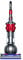 Dyson Small Ball Total Clean Upright Bagless Vacuum Cleaner - Iron & Red (Renewed)