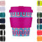 Ecoffee Cup 8oz 240ml Reusable Eco-Friendly 100% Plant Based Coffee Cup with Silicone Lid & Sleeve - Melamine Free & Biodegradable Dishwasher/Microwave Safe Travel Mug, Messages from The Unseen World