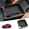 SHAOHAO Kompatibel mit Ford Ranger T9 2023 2024 2025 XL XLT Mittelkonsole Aufbewahrungsbox Armlehne Organizer Ranger 2024 Mittelarmlehne Handschuhfach ford ranger wildtrak zubehör（Schwarz）