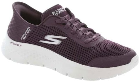 Skechers Scarpe Slip-Ins: Go Walk Flex - Grand Entry Taglia 41 Codice 124836-BURG Viola