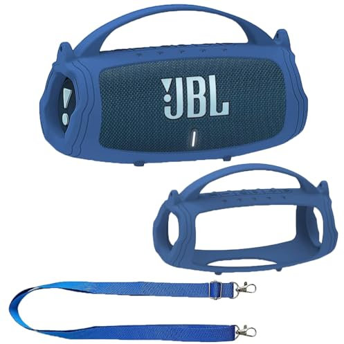 BCWEGION Silicone Protective Case & Carrying Case for JBL Charge 4 / Charge 5 Portable Bluetooth Speaker Accessory Case for JBL Charge 5 / Charge 4 Bluetooth Speaker