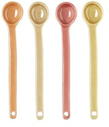 ASA Selection 44922214 Earthy-Suppenlöffel, 11,5 cm, 4 Stück