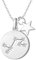 FANCIME Skorpion Sternzeichen Kette aus Solide 925 Sterling Silber mit Weiß Vergoldet Anhänger Halskette Einfach Minimalistisch Geschenk Schmuck für Damen Mädchen - Verstellbar Kettenlänge: 40 + 5 cm