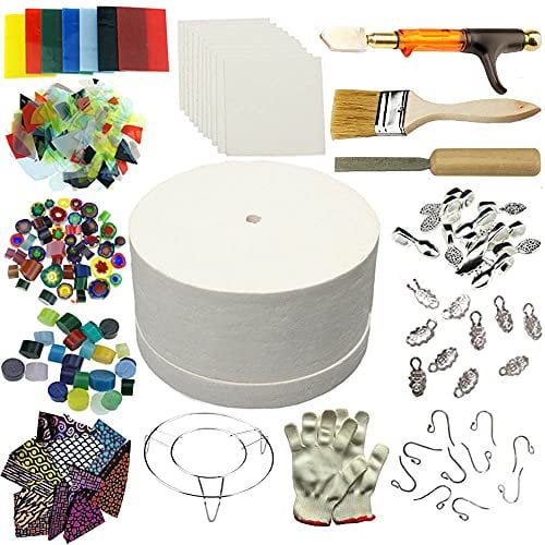 WICAND Microondas horno fusión vidrio para hacer herramientas de joyería DIY 15pcs Set