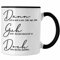 Trendation - Dann Geh Doch Jobwechsel Tasse Geschenk Kollege Kollegin Lustig Abschiedsgeschenk Sprüche Abschied Neuer Job Lustig (Schwarz)