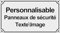 SXLONG Panneaux de Sécurité-Personnalisable Signalétique Intérieure/Extérieure-Panneau Signalétique-Vidéo Surveillance Panneau Plaque Alarme - pour Garage, Hôtel, école, Jardin, Adresse Résidentielle