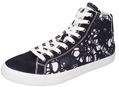 Geox Fashion-Sneakers - Tenis de lona para hombre, color gris, gris, 7