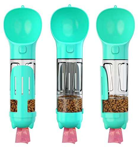 Gourde Chien Fantasybear 3 en 1 Gourde pour Chien Promenade pour Les déplacements Grand Chien Petit en Plein air Randonnée Voyage