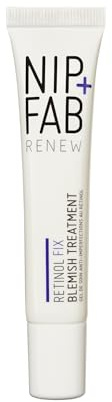 Nip + Fab Retinol Fix Gesichtsgel 10 % – Gezielte Spot‑Behandlung mit Salicylsäure & Tranexamsäure – Gegen Unreinheiten & Post‑Akne‑Male – Porenverfeinernd & Klärend, Vegan, 15 ml