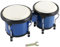 VANPHY Holz-Bongo-Trommel-Set für Anfänger, natürliches Bongo für Erwachsene, mit Stimmschlüssel, Bongo-Trommeln, 10,2 cm und 12,7 cm, stimmbare Percussion-Bongo-Trommel, natürliche Tierverstecke,