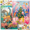 2er Set OYOY Adventskalender 2024 Kinder I Dinosaurier und Meerjungfrauen Design I bunter Kinder Adventskalender für Mädchen und Jungen I 24 unterschiedliche süße Überraschungen I ohne Schokolade