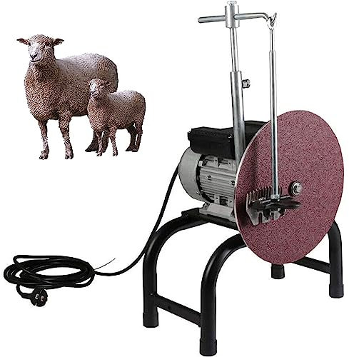 550W Electric Grinder Sharpening Machine - Professional Sheep Clipper Blade Sharpener for Goat Shears and Wool Scissors