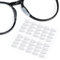 Yuanchu 20 Paare Silikon Nasenpad,Selbstklebend Anti Rutsch Nasenpads für Brillen Transparente Brillen Pad Mit Klebender Rückseite 1 mm Weiche Nasengriffe Für Brillen Und Sonnenbrillen (transparent)
