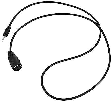 Milisten Stecker Polige Din Buchse Adapterkabel Audio Konverterkabel für Synthesizer Midi Controller und Geräte mit Stereoausgang Langlebig und Einfach zu Verwenden