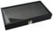 Box Displays Display Storage Tray Case Snap close Glass lid - BD83-1C Jewellery Display Storage Box Tray Case Organiser - Black