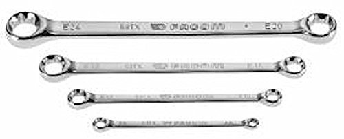 FACOM Torx-Ringschlüssel Satz, 4 Teilig Torx-Nr. E10 - E24, 1 Stück, 59TX.J4