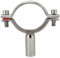 Diameter 63 OD 63mm Sanitary Bracket Pipe Fitting Ajustable Clamp Stainless Steel 304 Edelstahl Rohr Rohrverbinder