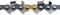 Husqvarna 581626993 3/8 Inch Pitch 0.058 Gauge 28 Inch X Cut Chainsaw Chain