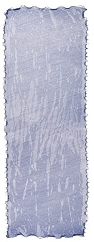 Vera Mont Damen Basic-Schal mit Lurexfaden Dark Blue/Silver,ACC