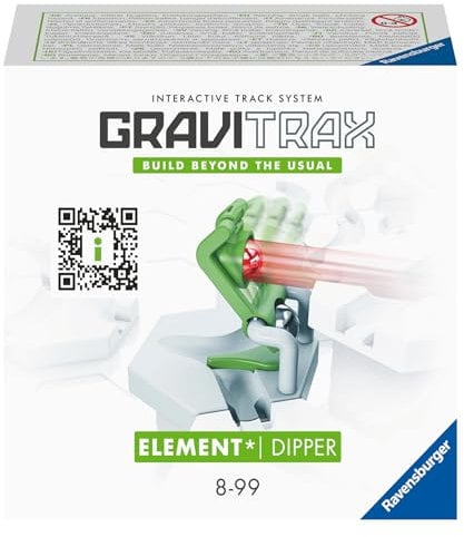 Ravensburger GraviTrax Element Dipper 22430 - Erweiterung für deine Kugelbahn - Murmelbahn und Konstruktionsspielzeug ab 8 Jahre