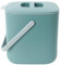 BLUE GINKGO Kitchen Compost Bin [2.6L] – Filter-Free, Odor-Tight Countertop Food Waste Pail with Handle (Made in Korea, Green)