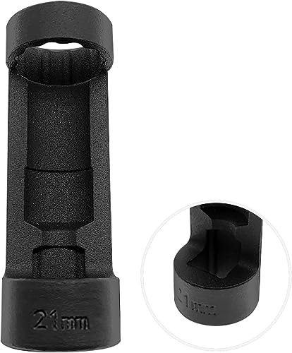 ZKTOOL Federbeinmuttern-Steckschlüssel-Werkzeug (21 mm/12PT) VM #:3353, 1/2 Zoll DR. x 21 mm, 12PT