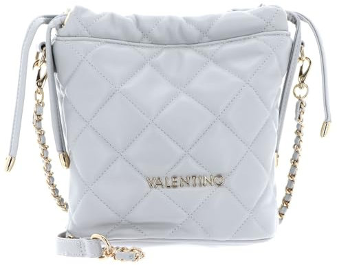 Valentino Schultertasche Umhängetasche Ocarina Bucket Bag Perla hellgrau