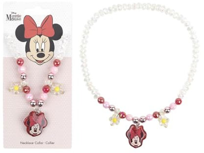 KP Pharma MINNIE MOUSE Dress-Up Jewelry for Kids – Lightweight & Durable Comfy Magical Necklace & Accessories for Halloween, Birthday, or Christmas Gifts for Girls