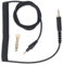 3.5mm 6.3mm to 2.5mm Plug Audio Extension Coiled Cable for DJ HDJ CUE1 HDJ CUE1BT HDJ X5 HDJ X7 HDJ S7 Headphone 6.5mm & 3.5mm Replacement Audio Cable with 2.5mm Plug, 2m