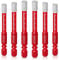 H8W8H 6Pcs Diamond Drill Bits, 6mm Porcelain Tile Drill Bit Hex Shank Diamond Dry Drill Bits Set for Drilling Granite, Ceramic, Marble, Tile Stone, Glass, Hard Materials