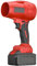 Asciugatrice per Auto, Soffiatore Turbo con Due batterie, Design Portatile Senza Fili, Alta Potenza 40000 Giri/min, Spinta Elevata 800 g, per la Pulizia Esterna di Foglie Cadute, Neve