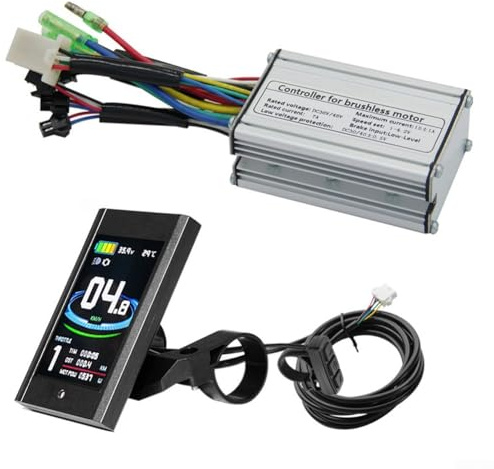 Electric Bicycle Controller Meter, Aluminum Alloy Controller Meter, Compatible With For Road Bike And Mountain Bike