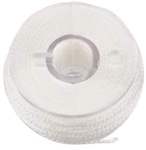 Angelschnur für Karpfen in Auflösung- Weißer PVA mit 8 Fäden, Wasserelektrischer Draht 20 m | schnelles und eigenständiges Ködernetz, weiße PVA-Linie mit 8 Fäden, leicht aufzulösen