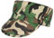 Boland 01233 - Mütze Soldat mit Camouflage Muster, Kopfbedeckung für Faschingskostüme, Zubehör für Soldaten Kostüm, Grün