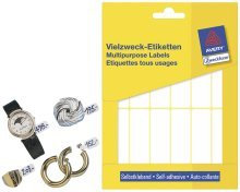 3 X AVERY Zweckform Etikett Hantel 49x10mm ws 924St 3335
