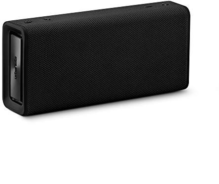 Urbanista Brisbane Kabelloser Lautsprecher, Bluetooth 5.0, 10-Stunden-Spielzeit, spritzwassergeschützt, 16W Lautsprecherleistung, tragbar - Schwarz