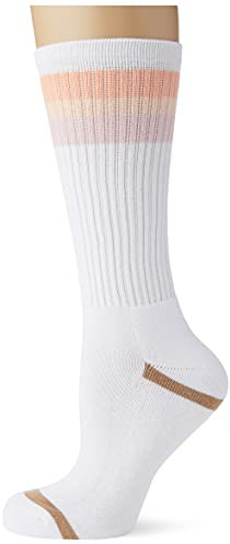 UGG Damen W Three Stripe Clare Crew-Socken mit DREI Streifen, Beachwood Multi, Einheitsgröße