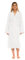 CICK Towelling Bath Robe Premium Quality Bathrobes for Women Highly Absorbent 100% Cotton Shawl Design for Men & Women in Loungewear (UK, Alpha, L, XL, Regular, Regular, White)