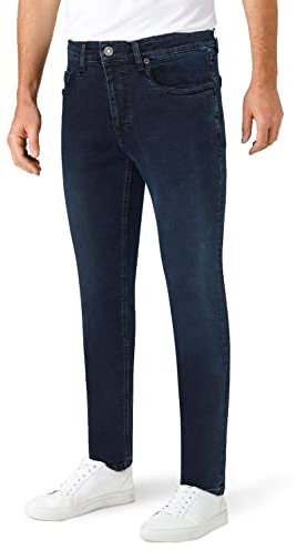 MAC Jeans Herren Arne Pipe Jeans, H796 Night Blue Washed