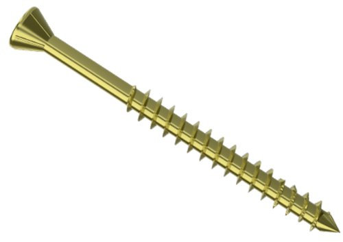 Dielenschrauben Torx JD Plus Dresselhaus - Holzschrauben mit Teilgewinde Senkkopf Fräsrippen - verzinkt (500, 3,5 x 55 mm (TX10))