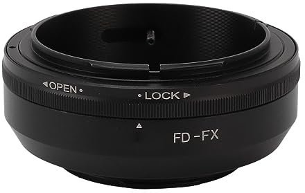 Objektiv-Mount-Adapter, FD FX-Adapterring, Manuelle Einstellung, Metall-Konverterring FD für Fuji-Mount für FX PRO1, X E1, X M1 Microslim-Kamera