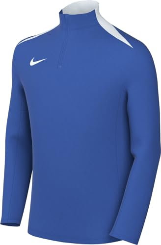 Nike FD7671-467 Dri-FIT Academy Pro 24 Drill Top K T-Shirt Unisex Royal Blue/Royal Blue/White/White Size L