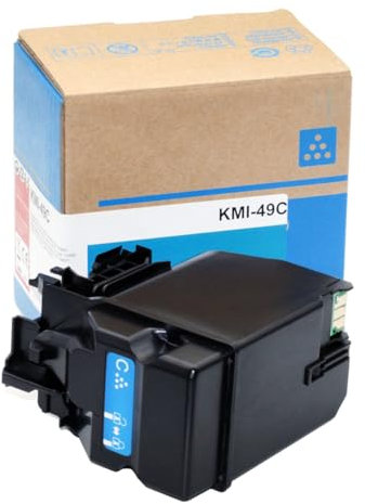 OBV Kompatibel Toner ersetzt Konica Minolta TNP49C A95W450 für Bizhub C3351 C3851 C3851FS - Cyan 12000 Seiten