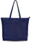 Esbyyewi Cord Tasche Tote Bag Damen Handtasche Umhängetasche Große mit Reißverschluss Wasserdicht Schultertasche Einkaufstasche Stofftasche für Büro Uni Schule Sport Reise-43x11x40CM-Dunkelblau