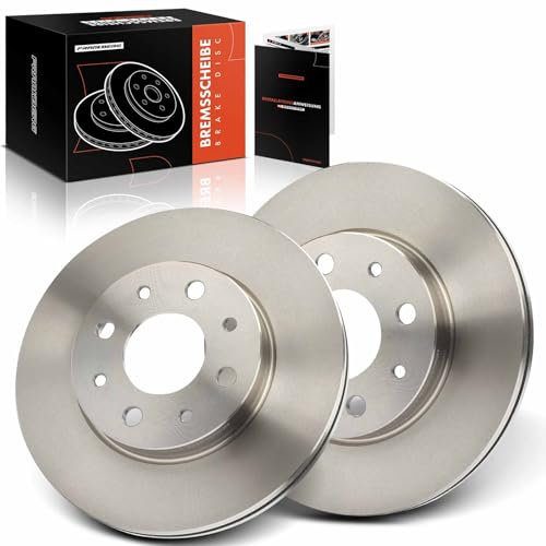 Frankberg 2x Bremsscheiben Vorne Belüftet Kompatibel mit 500 312 1.2L 2007-2024 Panda 169 1.2L 1.4L 2003-2013 KA RU8 1.2L 2008-2016 Replace# 6001073180