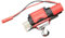 Zerodeko Cabrestante De Motor Simulado Cabrestante para Coche RC Cabrestante De Orugas Cabrestante Eléctrico Negro