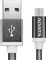 ADATA 1m, USB2.0-A/USB2.0 Micro-B câble USB USB A Micro-USB B Noir